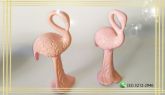 Flamingo em louça